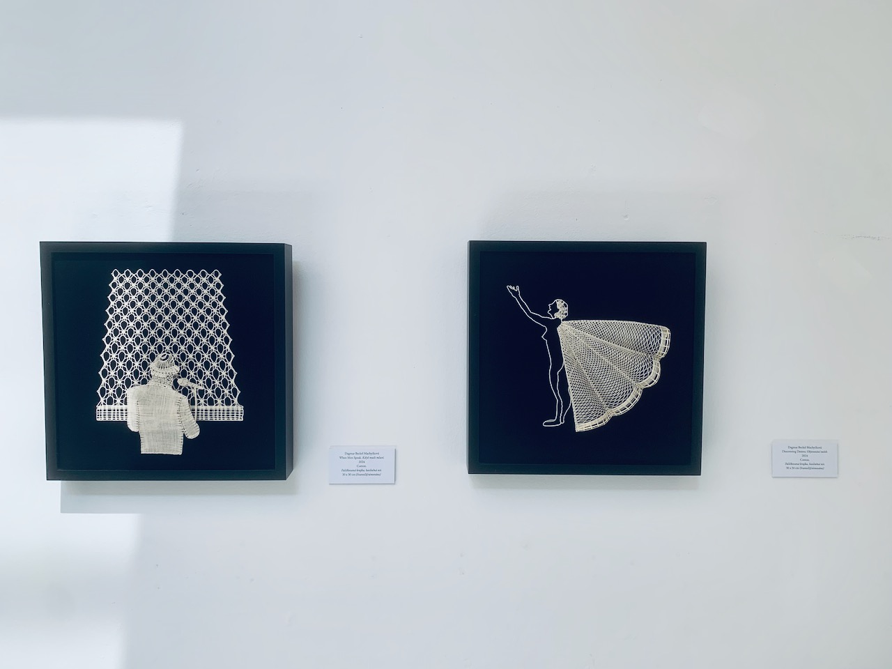 Dagmar Beckel-Machyckova. Installation view.